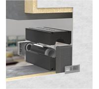 Composé de kit de gros œuvre KWHRVA 03 pour bloc mural Basic EPP DN 12 et bloc mural Flex WGF de Aereco - 130492