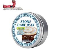 Composé de polissage de pierre, polisseur pour l'entretien de la pierre, 200 g, kit de cire pour restauration de pierre pour meubles en marbre, carreaux de céramique, sols en pierre, murs en pierre