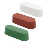 Composé De Polissage Pour Bijoux - 3 Pâtes Nettoyantes | Composés D'aluminium De 2.76 Pouces, Bloc D'affûtage Pour Bijoux En Acier Inoxydable, Montre, Voiture, Argenterie, Cuisinière, Évier Et Robinet