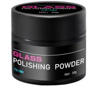 Composé de polissage pour verre - Dissolvant de rayures sur verre | Nettoyant pour vitres en poudre de polissage pour dissolvant de film d'huile 30 g, composé de verre anti-rayures pour voiture