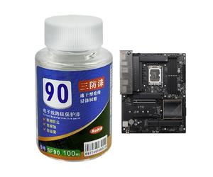 Composé D'empotage - Colle Conductrice 100 Ml | Adhésif Conducteur Électrique | Vernis Époxy Isolant Pour Circuits Imprimés, Cartes Mères, Automobile, Travaux Électriques Industriels