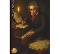 Composer: A Luxury Hardcover Music Manuscript for Composers and Performers- 200 pages, 12 staves per page, Inspired by Mozart and Beethoven.