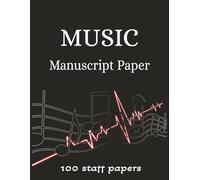 Composer’s Canvas: 100-Page Blank Music Manuscript Notebook - 7 Staves/Page, 8.5x11: Blank Sheet Music Composition Manuscript Staff Paper| Art ... | Wide Staff Paper Sheet Book | 8.5x11in