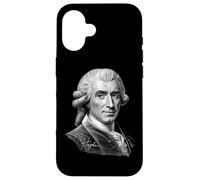 Compositeur Haydn Musique Classique Symphonie Opéra Portrait Haydn Coque pour iPhone 16