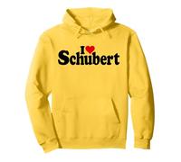 COMPOSITEUR I LOVE HEART SCHUBERT FRANZ Sweat à Capuche
