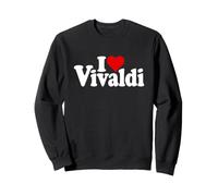 COMPOSITEUR I Love Heart Vivaldi Antonio Sweatshirt