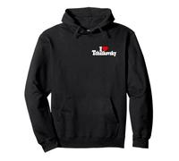 COMPOSITEUR Russe I Love Heart Tchaikovsky Pyotr Sweat à Capuche