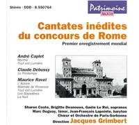 Compositeurs divers – Cantates du concours de Rome – CD – NAXOS