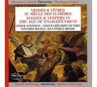 Compositeurs divers - Messes et Vêpres au Siècle des Lumières