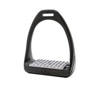 Compositi - Paire D'étriers Soft Reflex Noir/ Gris Pour Cavalier