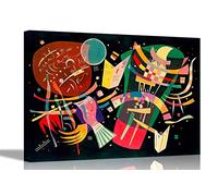 Composition 10 par Wassily Kandinsky Impression sur toile abstraite 101 x 76 cm
