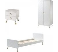 Composition 3 meubles Billy avec armoire Marron G