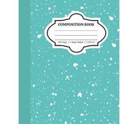 Composition Book College Ruled: Cool Notes | A Traditional English Notebook in Light Blue | For School, College, Office or Work