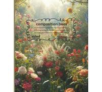 composition book for college/notebook for school students 100 pages ruled illustration of beautiful morning glimpse: college composition book/school notebook