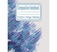 Composition Book for Learning, Office Writing, and Note Organization: College Ruled Lined Journal | Multipurpose Notebook for Study, Office Work, and ... Writing Pages | 110 Pages | 7.5 x 9.25 Inches
