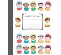 Composition Book: Muslim Children With The Quran. 100 Pages Of College Ruled Papers