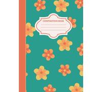 Composition Book: Vintage Vibes Notebook Vol. 19: Orange Green Edition - 135 Lined Pages for Journaling, Note-Taking, and Everyday Writing | Perfect ... Design | Ideal Gift for Writers & Students