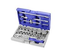 Coffret douilles 1/2' Expert - STANLEY - E032900 - Acier - 22 pièces