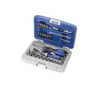 Coffret douilles et accessoires 1/4 métriques - 34 pièces E194672 - Expert By Facom