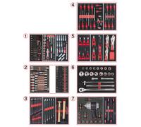 KS Tools 714.0337 - Composition d’Outils 7 tiroirs pour Servante d'Atelier - 337 pièces