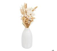 Composition fleurs séchées H25cm avec vase - Atmosphera createur d'interieur
