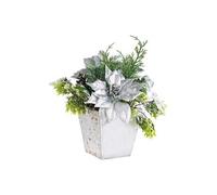 infactory Composition Florale de Noël avec Fleurs et Branches artificielles