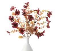 Composition Florale Séchée - Artificielles Longue Durée, Arrangement Réaliste Élégant, écoration Maison Salle Salon | Bouquet Mariage Cérémonie Jardin Porche Fenêtre Table Photographie