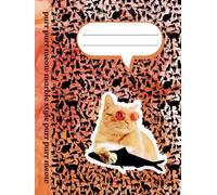 Composition line book: Beautifully designed + interesting facts and a crossword puzzle