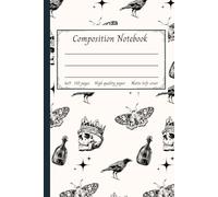 Composition Notebook: 110 page Vintage Witch Journal | Celestial Skull & Crow Journaling for Spells, Shadow Work, and Everyday Writing
