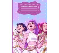 Composition Notebook: 120 Ruled K-Pop’s De-mons Hunter's Pages Size 6×9 for Kids Teens and Adults