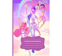 Composition Notebook: 120 Ruled K-Pop’s De-mons Hunter's Pages Size 6×9 for Kids Teens and Adults