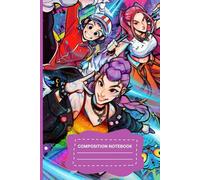 Composition Notebook: 120 Wide Ruled K-Pop’s De-mons Hunter's Pages Size 6×9 for Kids Teens and Adults