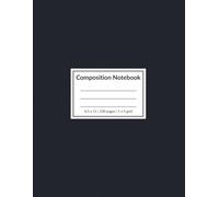 Composition Notebook: 5x5 Graph Paper, 8.5 x 11 inch, 100 Pages