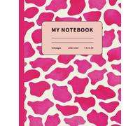 Composition Notebook: 7.5 x 9.25 | 110 Pages with Beautiful Motif Design | Perfect for School Work, or Journaling