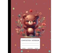 Composition Notebook: A Colorful Baby Bear-Themed: 110 College-Ruled Pages | 7.5 x 9.25 Inches | Vibrant Baby Bear for School, College, Work, and Creativity