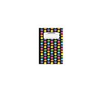 Composition Notebook: Abstract Shapes In Various Colors, Look Like Eyes (100 Pages, College Ruled)