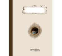 Composition Notebook: Bird- Java Sparrow - 8.5 inch x 11 inch - 100 pages