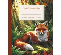 Composition Notebook: Capture Your Thoughts in Forest Calm|Cottagecore Aesthetic|Journal for School, College, Work|College Ruled|110 Pages