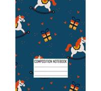 Composition Notebook:: Chrismas Print ,Five Star Customizable Interactive Composition Book, College Ruled