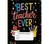 Composition Notebook: College Ruled | 120 Lined Pages | Teacher Appreciation Gift | For Notes, Lesson Planning, and Journaling