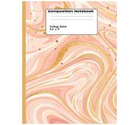 Composition Notebook College Ruled 8,5'' X 11'': Marble Composition Notebook, Diary, Journal Or Notes Taking. College Ruled, 100 Pages For Writting, Perfect Gift For Those Who Love The Sky, Planets, S