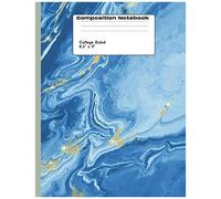 Composition Notebook College Ruled 8,5'' X 11'': Marble Composition Notebook, Diary, Journal Or Notes Taking. College Ruled, 100 Pages For Writting, Perfect Gift For Those Who Love The Sky, Planets, S