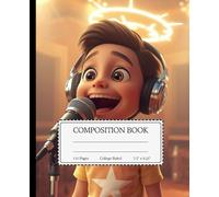 Composition Notebook - College Ruled for Students back to school: A student with a beautiful voice singing at school