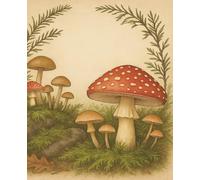 Composition Notebook College Ruled: Forest Mushrooms & Moss | Nature Aesthetic Style | Journaling, ADHD, School, Study, Office | College Lined: An ... lovers. Perfect for calm focus, journaling.