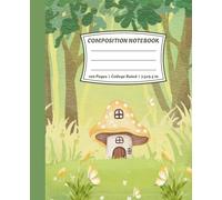 Composition Notebook College Ruled: Forest Whispers | A Watercolor Notebook of Calm and Creativity | For School, College, Office or Work