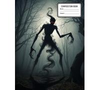 Composition Notebook - College Ruled: Shadowy forest creature transformed into the happiest thing I can imagine 8.5 x 11 Inches