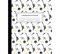 Composition Notebook College Ruled: The Rockstar | Cute Journal for Children, Teens, Men, Women for Back to School, College, Office Work & Personal Use -110 Pages
