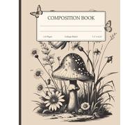 Composition Notebook - College Ruled: Vintage Illustration Design for School Notes