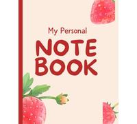 Composition Notebook: Cute Minimal Strawberries Red Rabbit | collage Ruled | For school and work|120 pages/ 60 sheets/7.5"x9.25" Aesthetic school Supplies for Students and Teachers