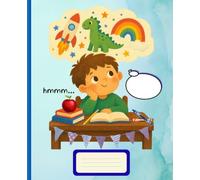 Composition notebook:: Cute notebook with daydreaming little boy on the cover|110pages, 7.5 x 9.25